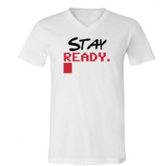 Unisex V-Neck Jersey Tee