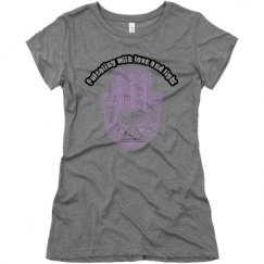 Ladies Slim Fit Super Soft Triblend Tee