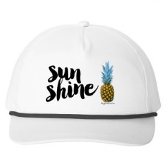 Snapback Five-Panel Rope Hat