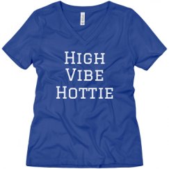 Ladies Relaxed Fit V-Neck Tee