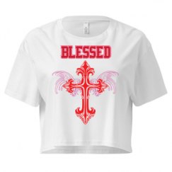 Ladies Festival Cali Crop Top Tee