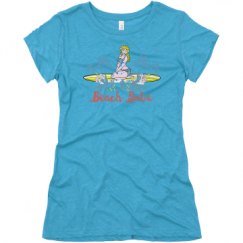 Ladies Slim Fit Super Soft Triblend Tee