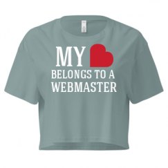 Ladies Festival Cali Crop Top Tee