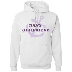Navy Girlfriend Hoodie