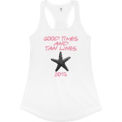 Ladies Slim Fit Racerback Tank Top