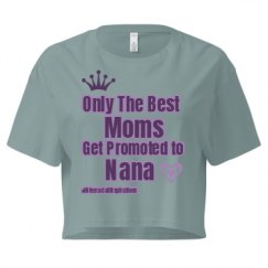 Ladies Festival Cali Crop Top Tee