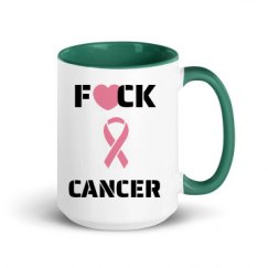 15oz Ceramic Mug with Color Inside