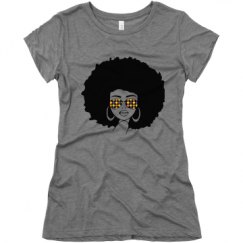 Ladies Slim Fit Super Soft Triblend Tee