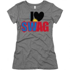 Ladies Slim Fit Super Soft Triblend Tee