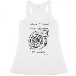 Ladies Flowy Racerback Tank