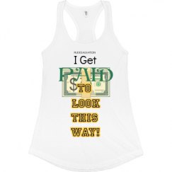 Ladies Slim Fit Racerback Tank Top