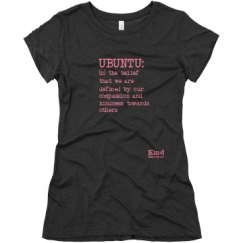 Ladies Slim Fit Super Soft Triblend Tee