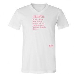 Unisex V-Neck Jersey Tee