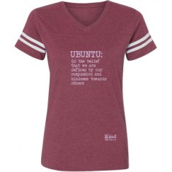 Ladies Relaxed Fit Vintage Sports Tee