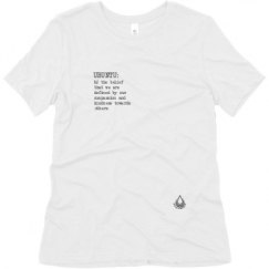 Ladies Relaxed Fit Super Soft Triblend Tee