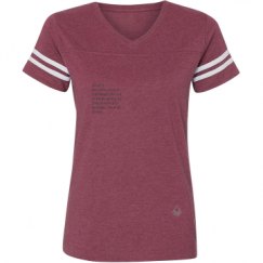 Ladies Relaxed Fit Vintage Sports Tee