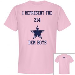 I Represent The 214 -  T-Shirt