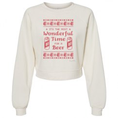 Women's Raglan Pullover Fleece