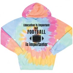 Unisex Tie-Dye Fleece Hoodie