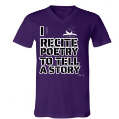 Unisex V-Neck Jersey Tee