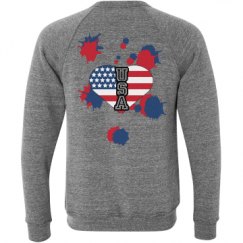 Unisex Triblend Crewneck Sweatshirt