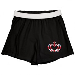 Slim Fit Cheer Shorts