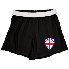 Slim Fit Cheer Shorts