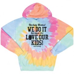 Unisex Tie-Dye Fleece Hoodie