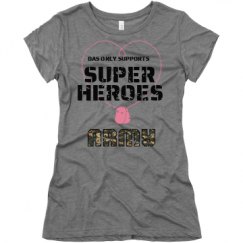Ladies Slim Fit Super Soft Triblend Tee