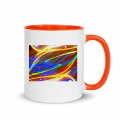 11oz Ceramic Mug with Color Inside