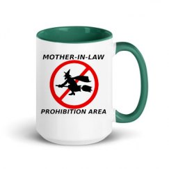 15oz Ceramic Mug with Color Inside