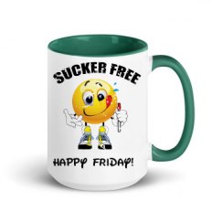 15oz Ceramic Mug with Color Inside