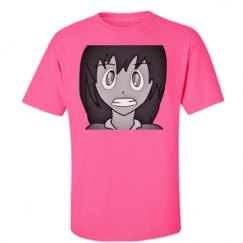 Unisex Ultra Cotton Safety Neon Crewneck Tee