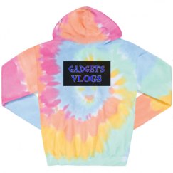 Unisex Tie-Dye Fleece Hoodie
