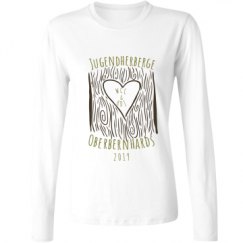Ladies Relaxed Fit Basic Long Sleeve Tee