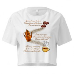 Ladies Festival Cali Crop Top Tee