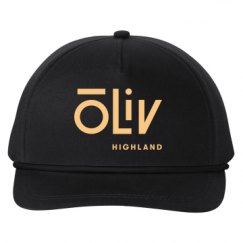 Snapback Five-Panel Rope Hat