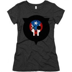 Ladies Slim Fit Super Soft Triblend Tee