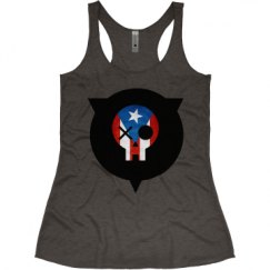 Ladies Slim Fit Super Soft Racerback Triblend Tank