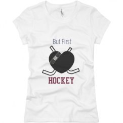 Ladies Slim Fit Basic Promo Jersey Tee