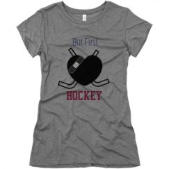 Ladies Slim Fit Super Soft Triblend Tee