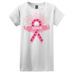 Pink Ribbon Of Hope T-Shirt