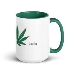 15oz Ceramic Mug with Color Inside