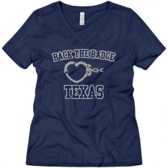 Ladies Relaxed Fit V-Neck Tee