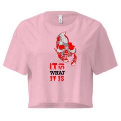 Ladies Festival Cali Crop Top Tee