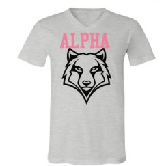 Unisex V-Neck Jersey Tee