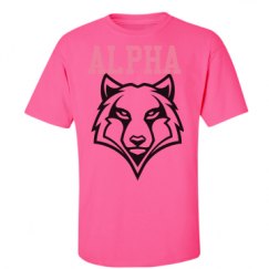 Unisex Ultra Cotton Safety Neon Crewneck Tee