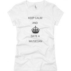 Ladies Slim Fit Basic Promo Jersey Tee