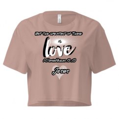 Ladies Festival Cali Crop Top Tee