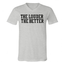 Unisex V-Neck Jersey Tee